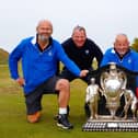 Heriot's Quad, represented in the final by Dave Campbell, Innes Christie, John Archibald and Scott Johnston, won the 121st Dispatch Trophy at The Braids. Picture: Scott Louden