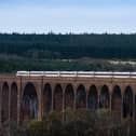 Azuma train crosses the Culloden Viaduct, South of Inverness, Scotland (Photo: LNER).