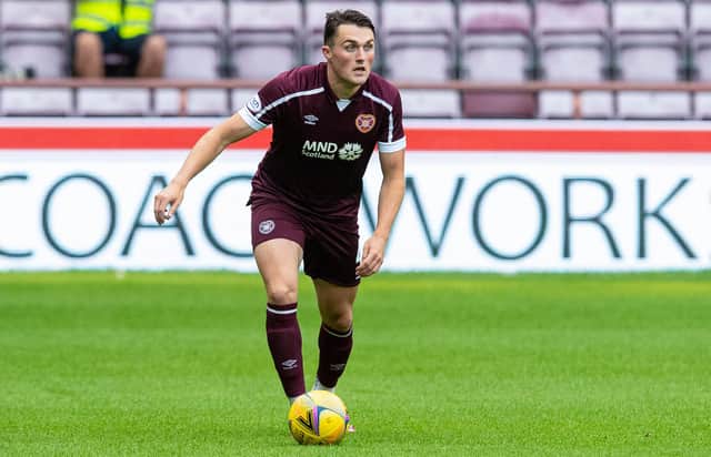 John Souttar is playing consistently for Hearts again after injury.