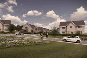 An artist's impression of the Preston Glade development in Linlithgow.