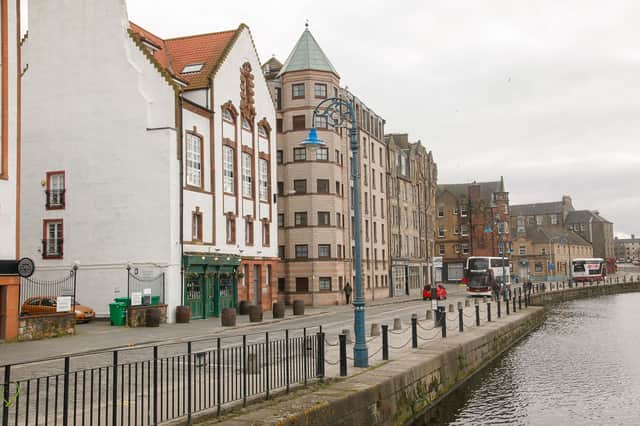 The Friends of Water of Leith basin have highlighted the sewage discharge