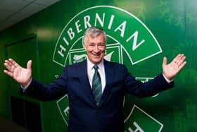 Ron Gordon became majority shareholder and executive chairman of Hibs in July 2019. Picture: Ross Parker / SNS