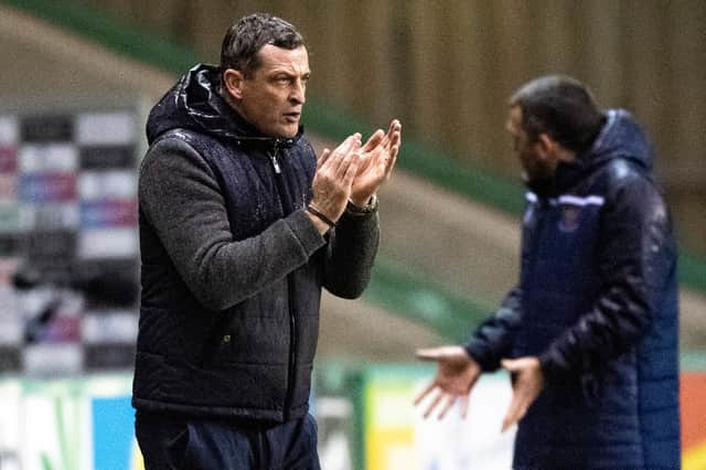 Hibs manager Jack Ross had mixed emotions after his side drew with St Johnstone at Easter Road. Photo by Ross Parker/SNS Group