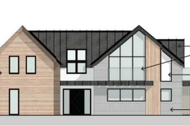 Design plans show the potential house plan for Lower Armadale. (Image: West Lothian Council)
