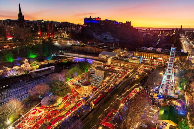 Edinburgh Christmas festival attracted an official attendance of 2.6 million people in 2019.