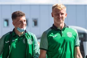 Hibs players Daniel Mackay and Josh Doig have been called up to the Scotland U21 squad. (Photo by Mark Scates / SNS Group)