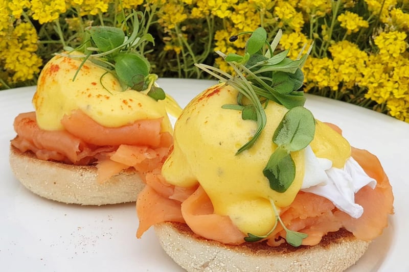 The Garden Bistro can be found in Saughton Park Walled Gardens, not far from Murrayfield Stadium. Brunch offerings include a full Scottish breakfast, veggie breakfast, Scotch pancakes, eggs royale (pictured) and more.