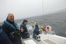 Colin first volunteered with the Trust in 2018, setting sail from the charity’s base in Largs, and returned to support young people again twice in 2019.