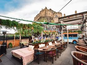 Cold Town House in Edinburgh's Grassmarket, with its spectacular views of Edinburgh Castle, has been named as one of the best beer gardens in the UK.