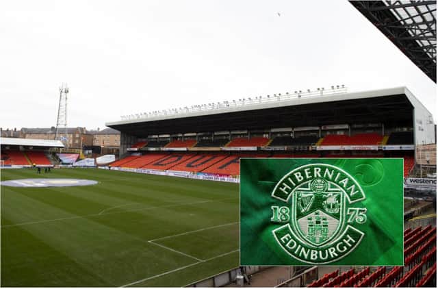 Hibs travel to Tannadice this evening to take on Dundee United