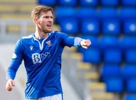 Jamie McCart in action for St Johnstone during the Scottish Premiership match between St Johnstone and Ross County at McDiarmid Park on March 20, 2021, in Perth, Scotland. (Photo by Mark Scates / SNS Group)