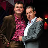 Grant Stott and Andy Gray appeared together in several Fringe shows, including Kiss Me Honey Honey.