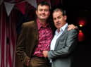Grant Stott and Andy Gray appeared together in several Fringe shows, including Kiss Me Honey Honey.
