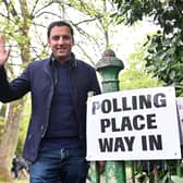 Anas Sarwar casts his vote at last May’s Holyrood election