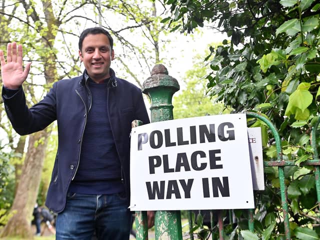 Anas Sarwar casts his vote at last May’s Holyrood election