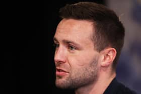 Josh Taylor has changed his trainer and his mentality since his fight with Jack Catterall in February 2022 and wants a re-match to prove he is the better fighter. Picture: James Chance/Getty Images)