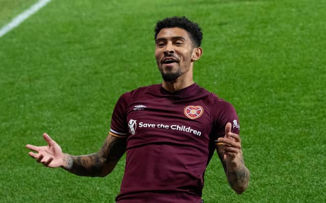 Josh Ginnelly has impressed Hearts fans this season.