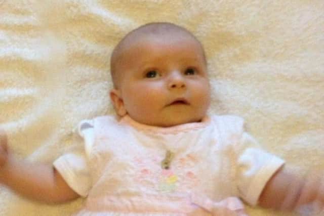 Two-month-old baby Ava Ray died in 2012.
