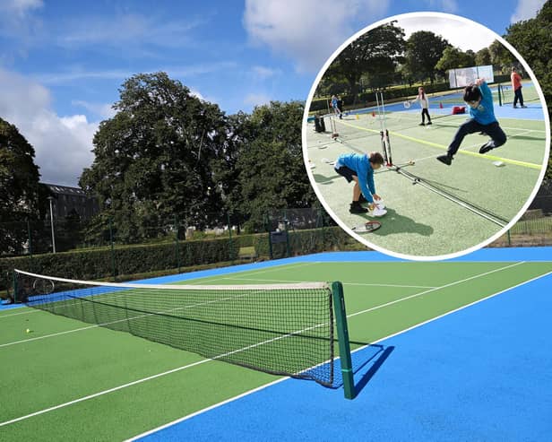 From September 15 resident can book a court for just £1. There will also be free weekly tennis tuition and opportunities to get involved in local competitions