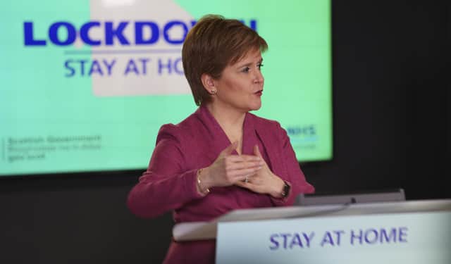 Nicola Sturgeon put her independence campaign on hold until recently to fight the coronavirus epidemic, says Helen Martin (PIcture: Scottish Government)