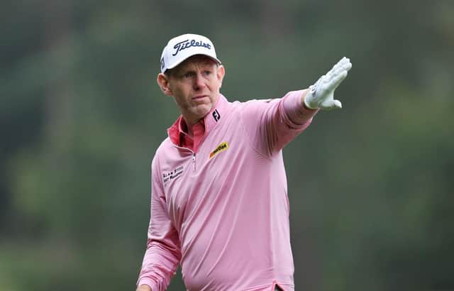 Stephen Gallacher during the BMW PGA Championship at Wentworth. Picture: Warren Little/Getty Images.