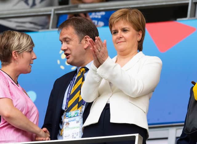 First Minister Nicola Sturgeon has confirmed when the country will move to level 0. Picture: SNS