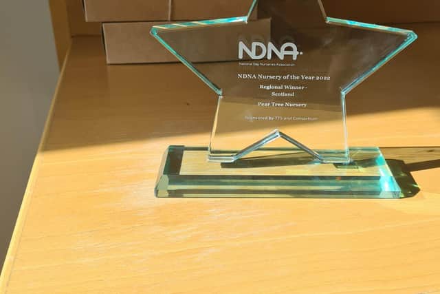 Pear Tree Nursery: Haddington nursery scoops the best in Scotland prize at national awards
