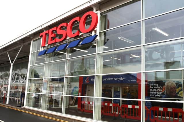 Tesco said it was 'disappointed and surprised' to have been named as it had identified a technical issue in 2017 that meant some workers’ pay 'inadvertently' fell below the national minimum wage, adding that all those affected had been reimbursed. Picture: Andrew Milligan/PA Wire
