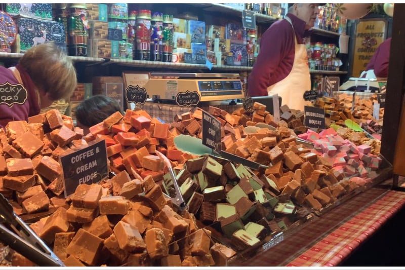 The sweet-toothed will find plenty of delicious treats to enjoy at the Edinburgh Christmas Market.