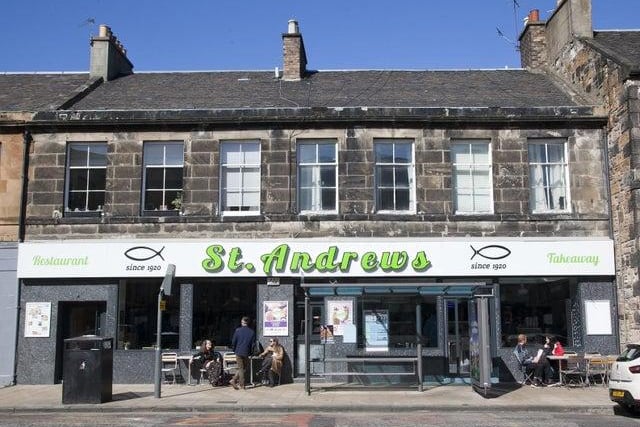 Another award winning chippy, St Andrews got plenty of mentions in our comments section and rightly takes it's place in the top 10 Edinburgh fish and chip shops.