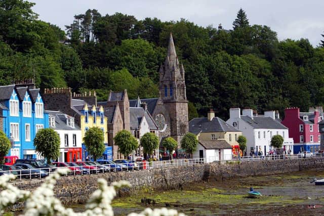 A view of the Isle of Mull in Scotland’s Western Isles, which have suffered from population decline in recent years