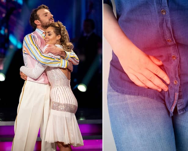 Strictly Come Dancing dancer Amy Dowden discussed the reality of living with Crohn's disease, but what is it and what are Crohn's symptoms? (Image credit: PA/BBC/Getty Images)