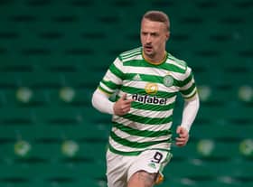 Leigh Griffiths in action for Celtic. The striker has been linked with a summer exit from the club.