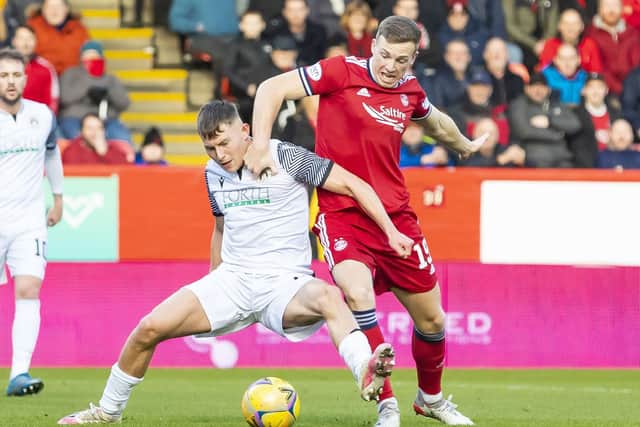 Cammy Logan in action for Edinburgh City against Aberdeen during a Scottish Cup match at Pittodrie earlier this season. Picture: SNS