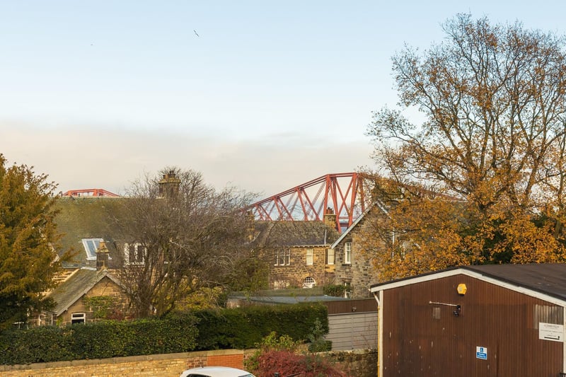 The property offers impressive views of the Firth of Forth.
