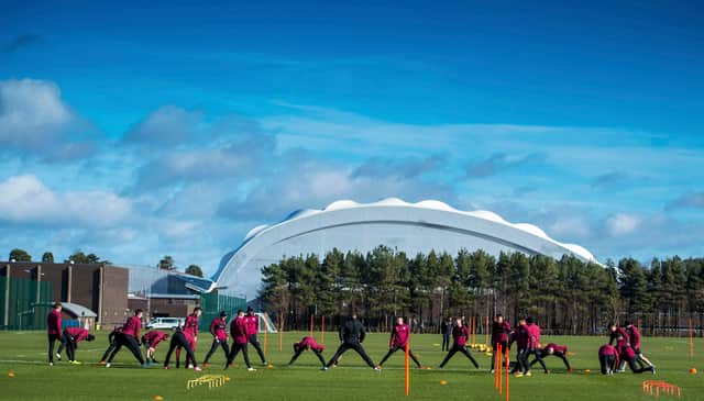 The Hearts squad could be back training next week.