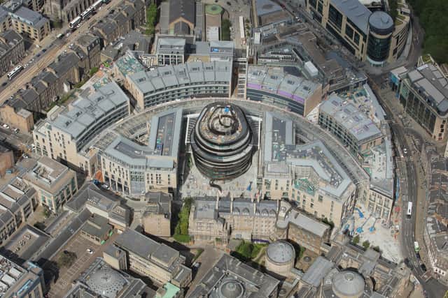 St James Quarter covers 1.7 million square feet in total and is expected to turn Edinburgh’s east end into a new retail and tourist hotspot. It is due to open in phases, and be fully up and running by the end of 2022.