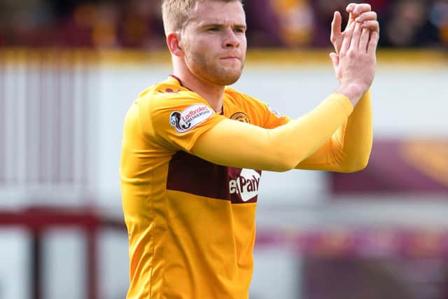 Former Motherwell player Chris Cadden is poised to finally wrap up his return to the Scottish Premiership by joining Hibs. Photo by Craig Foy/SNS Group