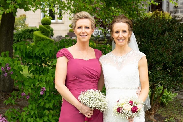 Kirsty Ford said: "My sister and I at my wedding in 2019. She was diagnosed with stage four breast Cancer in 2021 and has been battling hard. She's the bravest woman I know and proud to call her my sister."