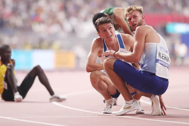 Edinburgh duo Jake Wightman (left) and Josh Kerr will represent Team Scotland at the 2022 Commonwealth Games in Birmingham (Photo by Christian Petersen/Getty Images)