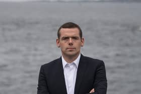 Douglas Ross has said he will not allow the Holyrood election to become a 'bitter and angry fight' over an independence referendum (Picture: John Devlin)
