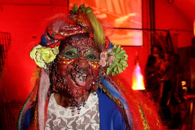If you've lived in Edinburgh for a long time, you've likely walked past Elaine Davidson, who holds a Guinness World Record for being the most pierced woman in the world. The former nurse, who lives in the city, has over 11,000 piercings on her body. She has previously performed at the Edinburgh Fringe Festival.