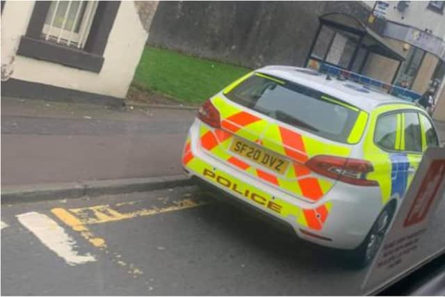 Police responded to an incident on Inverkeithing High Street on Friday. Photo: Fife jammer locations