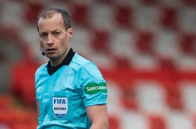 Referee Willie Collum will be in charge of the Scottish Cup final. (Photo by Craig Foy / SNS Group)