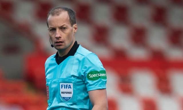 Referee Willie Collum will be in charge of the Scottish Cup final. (Photo by Craig Foy / SNS Group)