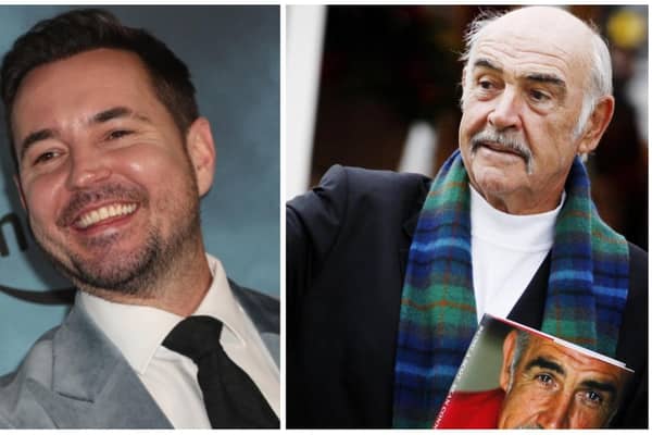 Line of Duty star Martin Compston has shared a story about meeting the late Sir Sean Connery in Edinburgh.
