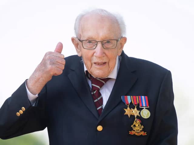 Inspirational fundraiser Captain Tom Moore reaches UK Number one at age 99