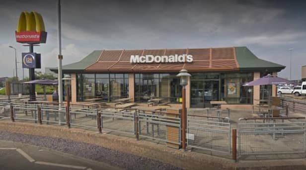 The nearest McDonald's is two miles away at Fort Kinnaird