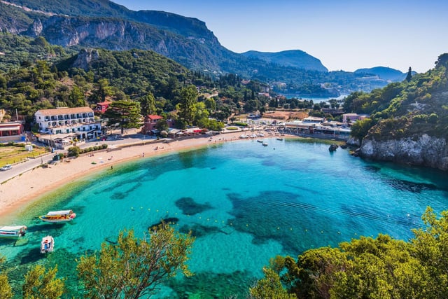 Turquoise waters and idyllic beaches await on Corfu, known as the 'Emerald Isle' of the Greek islands. There are spectacular beaches, lush green landscapes, and plenty of cultural places to explore. Flights from £14.