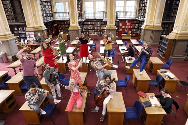 The Tinderbox Orchestra will be performing at the Central Library during this year's Fringe. Picture: Colin Hattersley